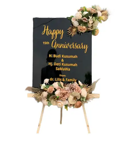 Papan Bunga Akrilik wado