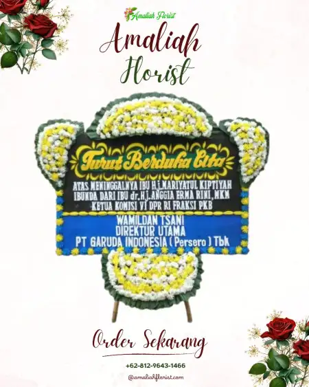 Papan Bunga Duka wado